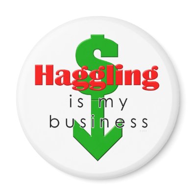 Haggling Is My Business Magnet by InterrouseGraphics