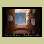 Hagia Sophia Courtyard Postcard postcards