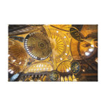 Hagia Sophia Interior in Istanbul Stretched Canvas Print