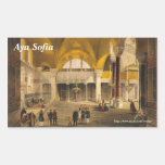 Hagia Sophia Rectangle Sticker