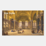 Hagia Sophia Rectangle Sticker