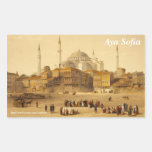 Hagia Sophia Rectangle Sticker
