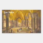 Hagia Sophia Rectangle Sticker