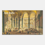 Hagia Sophia Rectangle Sticker