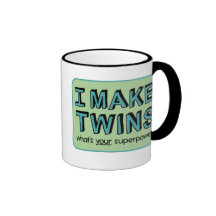 ¿HAGO A LOS GEMELOS, qué soy su superpotencia? Tazas De Café