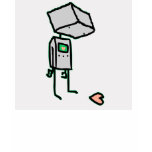 hahaha cute robot t-shirts