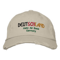 Hahn AB Deutchland Embroidered Hat embroidered hats by hahnhawkshop Hahn AB Deutchland Embroidered Hat embroidered hats