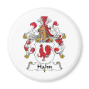 Hahn Family Crest magnets