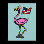 HahpiStuff's Flamingo Follies postcards