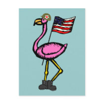 HahpiStuff's Flamingo Follies postcards