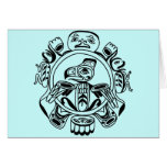 Haida Art - Nativive American Haidia Design Card