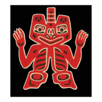 Haida Blanket Design posters by DejaVu_Images Haida Blanket Design posters