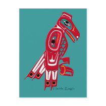 HAIDA EAGLE Collection postcards