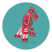 HAIDA EAGLE Collection stickers by RavenSpiritPrints HAIDA EAGLE Collection stickers