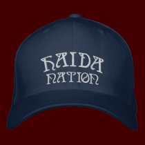 Haida Embroidered Baseball Cap Haida Cap embroidered hats