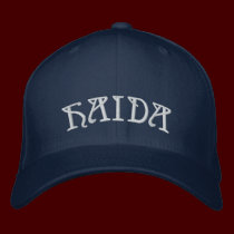 Haida Embroidered Baseball Cap Haida Cap embroidered hats
