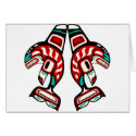 Haida Indian Killer Whale cards