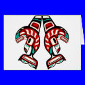 Haida Indian Killer Whale cards
