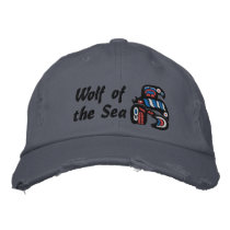 Haida killer whale embroidered hats