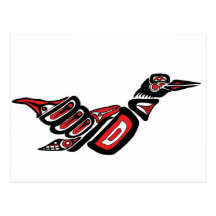 Haida Loon Postcards