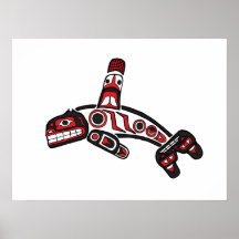 Haida Orca Print