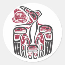 Haida Raven Sticker