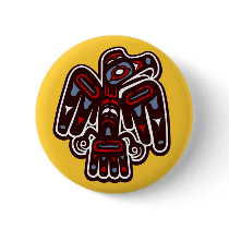 Haida Thunderbird Pinback Buttons