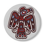 Haida Thunderbird Refrigerator Magnets