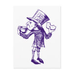 Haigha (Mad Hatter) Inked Purple Post Cards