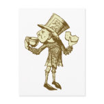Haigha (Mad Hatter) Inked Sepia Postcards