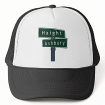Haight Ashbury Classic Street Sign Hats