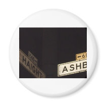 Haight Ashbury Refrigerator Magnets