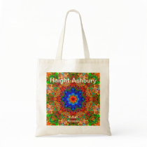 Haight Ashbury Psychedelic  Hippie Fashion Art Canvas Bags