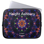 Haight Ashbury Psychedelic  Hippie Fashion Art Computer Sleeve