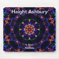 Haight Ashbury Psychedelic  Hippie Fashion Art Mouse Pads