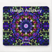 Haight Ashbury Psychedelic  Hippie Fashion Art Mouse Pad