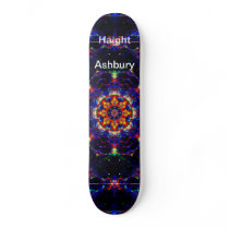Haight Ashbury Psychedelic  Hippie Fashion Art Skate Deck