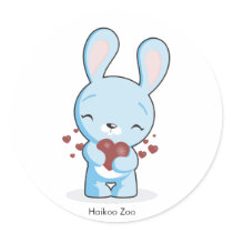 Haikoo Zoo Bunny Stickers