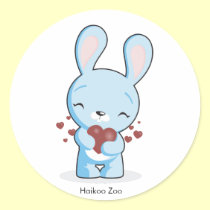 Haikoo Zoo Bunny Stickers