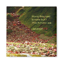Haiku-Autumn Eve/ Refrigerator Magnet