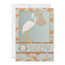 Haiku Baby Invitation Card