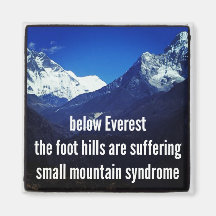 Haiku Fridge Magnet - Below Everest