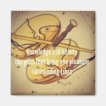 Haiku Fridge Magnet - Surrounding Libra