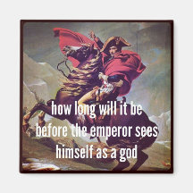 Haiku Fridge Magnet - The Emperor