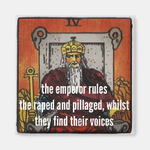 Haiku Fridge Magnet - The Emperor Rules