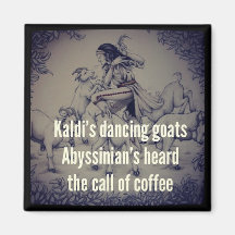 Haiku Fridge Mug - Coffee Refrigerator Magnet