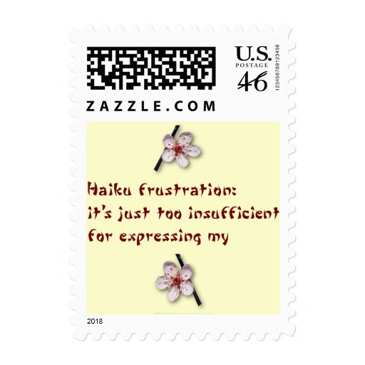 Haiku Frustration Stamps