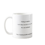 Haiku Mug - No Vote Indicated