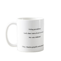 Haiku Mug - No Vote Indicated