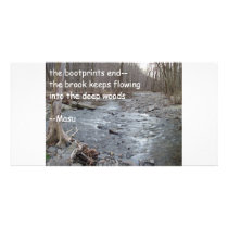 Haiku Photo Card
